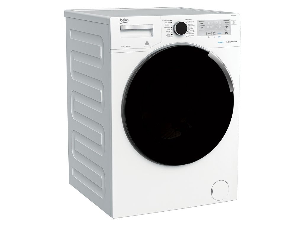 Beko 10kg Washer with SteamCure – 4 ✓ ✓ ✓ ✓ (WTE10744X0D)