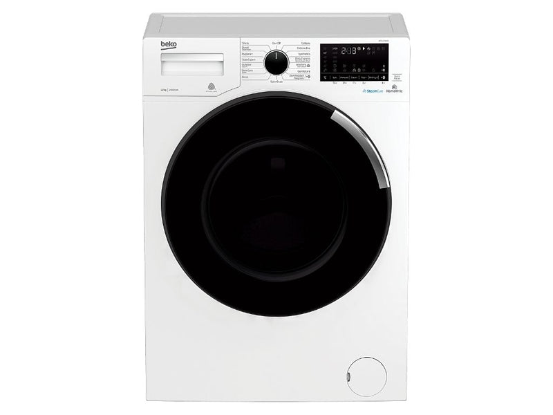 Beko 12kg Washer with Bluetooth & SteamCure – 4✓ ✓ ✓ ✓ (WTE12746X0)
