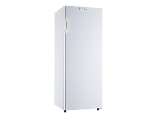 Butterfly 150L upright freezer with 4 transparent drawers + 1 pull up flap compartment 