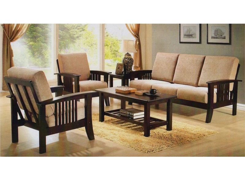 Wooden Sofa Set with Fabric Covers (DA330)
