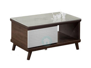 Sylvia Extendable TV Console with Tempered Glass Top (DA6316)