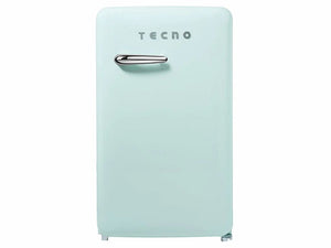 Tecno Retro Series Frost Free Freezer / Fridge - Mint Color (TFF1388R), 120L