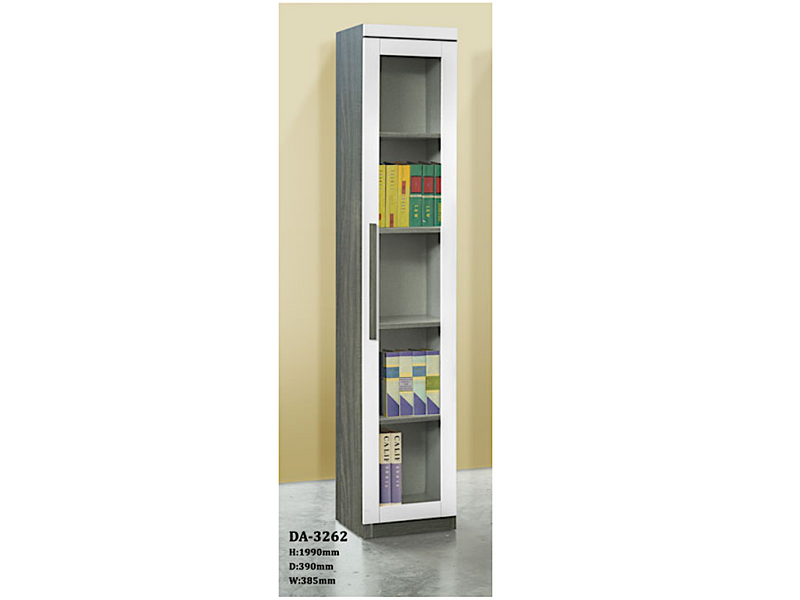 Tisha Glass Door Book Cabinet (DA3262)